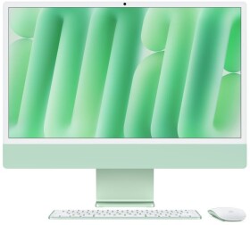 Apple APPLE iMac Z1EM 59,62cm 23,5Zoll Standardglas M4 10C CPU/10C GPU/16C N.E. 24GB 256GB SSD Gbit Eth MM NumKey TID DE Gr�n