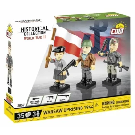 Cobi 2057 3 figúrky s doplnkami Varšavské povstanie