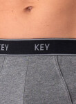 Boxerky Key MXH 222 A25 M-2XL šedá XXL