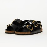 Tenisky Birkenstock Milano Big Buckle Natural Leather Patent High-Shine Black EUR 38