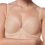 Dámska podprsenka Ida beige - NIPPLEX Béžová 65/D