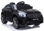 Mamido Detské elektrické autíčko Mercedes-Benz GLC 63S 4x4 lakované čierne