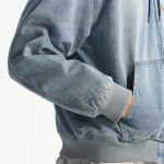 Mikina adidas Denim Padded Jacket Indigo Denim L