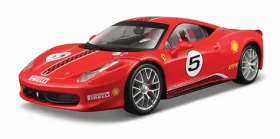 Bburago Ferrari Racing 458 Challenge červená