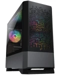 COUGAR MG140 Air RGB čierna / PC skriňa / micro-ATX / mini-ITX / RGB / priehľadná bočnica / bez zdroja (CGR-5JM8B-AIR-RGB)