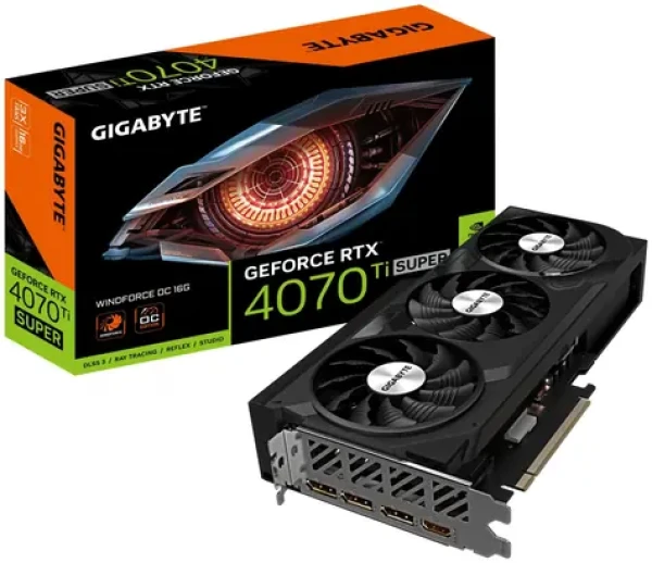 GIGABYTE GeForce RTX 4070 Ti SUPER WINDFORCE OC