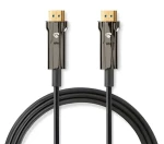 Nedis Ultra High Speed HDMI AOC 30 m čierna / Kábel HDMI / 8K 60 Hz / 48 Gbps / Ethernet (CVBG3500BK300)