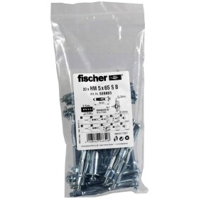 Fischer 5x65 S B hmoždinka do dutín 71 mm 538883 20 ks; 538883