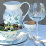 GREEN GATE Porcelánová miska Alaia White 150 ml