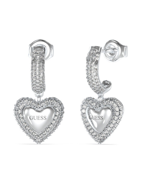 Guess Očarujúce oceľové náušnice Beloved JUBE05021JWRHT/U