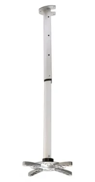 ART RAMP P-105S / Stropný držiak na projektor / 60-102 cm / 15 kg / univerzálny (RAMART P-105 SREBRNY)
