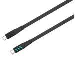 Havit CB6254 čierna / Nabíjací kábel / USB-C (M) - USB-C (M) / 1 m / PD (CB6255)