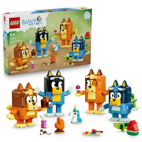 LEGO® Bluey 11217 Bluey a jej rodinka z kociek