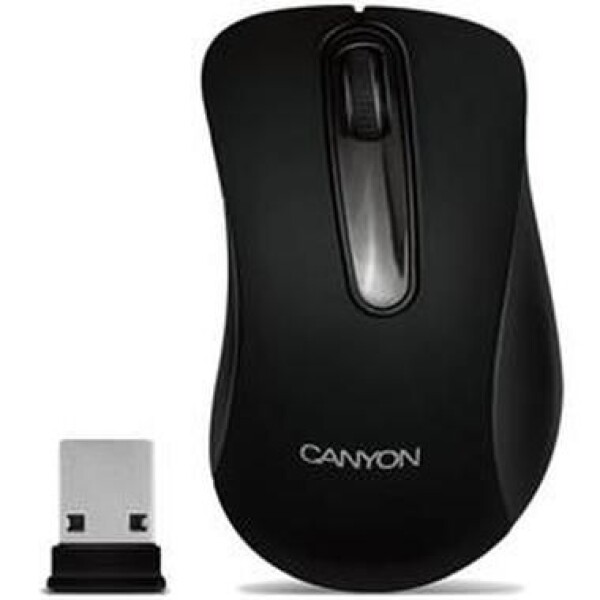 CANYON CNE-CMSW2 / optická bezdrôtová / 1200 dpi / USB / čierna (CNE-CMSW2)