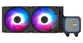 MSI MAG CoreLiquid A13 240 čierna / 2x 120mm / 31.1 dB @ 2000 RPM / 62.6 CFM / AMD + Intel (306-7ZWCA11-L80)