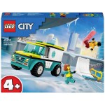 LEGO® City 60403 Sanitka a snowboardista