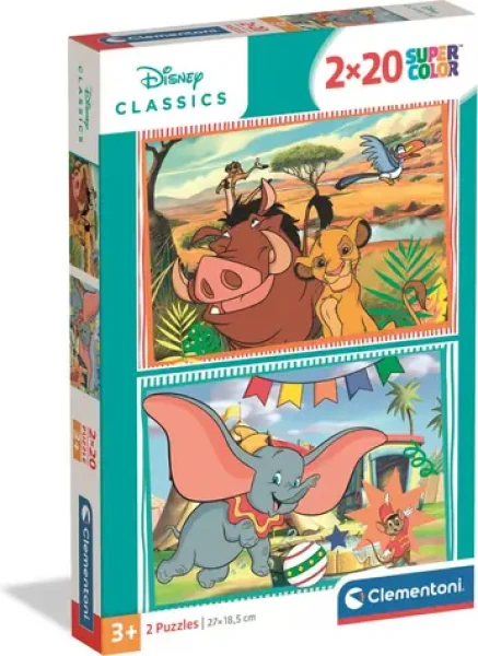Clementoni Puzzle Leví kráľ a Dumbo