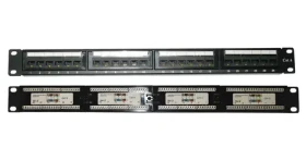 Xtendlan / Patch panel / 19" / 24 portov / Cat6 / LSA/110 (XL-PP19-24C6UD)