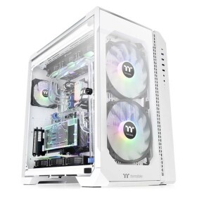 Thermaltake View 51 TG ARGB biela / E-ATX / 1x USB-C 3.2 / 2x USB-A 2.0 / 2x USB-A 3.0 / bez zdroja / priehľadná bočnica (CA-1Q6-00M6WN-00)