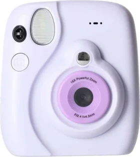 KIK Digitálny fotoaparát Instax pre deti fialová / od 3 rokov (KX2859)