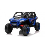 Mamido Mamido Elektrické autíčko Buggy UTV KCK 4x4 modré 24V | 800W | 50 kg | EVA | LED | 2,4 Ghz | ECO koža