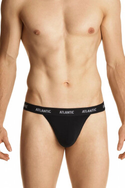 Pánske tangá 1572 black - Atlantic černá S