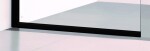 HOPA - Walk-in sprchovací kút LAGOS BLACK - FARBA rámu - Čierna, Rozmer A - 110 cm BCLAGO11BC