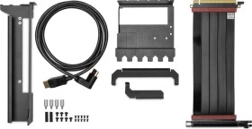 EK Water Blocks EK Water Blocks EK-Loop Vertikaler Grafikkartenhalter EVO, PCIe-Riser-Kabel 4. Gen - schwarz