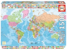 Educa Puzzle Politická mapa sveta