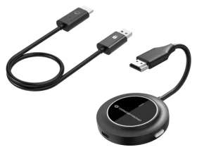 Conceptronic bezdrôtový HDMI extender čierna / Rozširovač HDMI / Full HD / 1920x1080 / USB napájanie (ATHERIC02B)