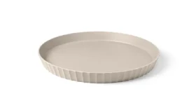 BlimPlus Atena Tácka guľatá M moka grey / Tácka / priemer 30 cm / bez BPA (VS005-00000M-319)