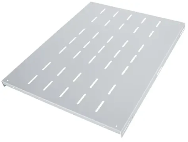 Intellinet Polica pre 19" rack 1U šedá / Polica / Nosnosť 100 kg / 483x800 mm / Oceľ (712293)