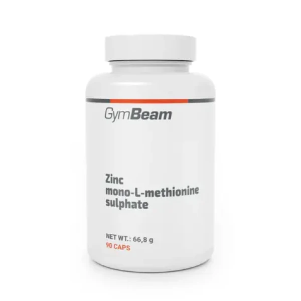 Zinok L-metionínsulfát - GymBeam (90 kaps.) (108844-1-90caps)