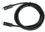 QNAP CAB-TBT315M-40G / Kábel Thunderbolt 3 / 40 Gbit/s / 1,5 m / čierny (CAB-TBT315M-40G)