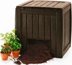 Keter Deko Whisky Brown / Kompostér / Objem 340 l / Plast (P87726)