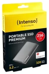 INTENSO Premium Edition 256GB / Externý SSD / 1,8" / USB 3.0 / čítanie 320 MB/s (3823440)