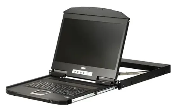 Aten KVM Console / LCD 18,5 "/ 19" 1U / Single Rail / USB+HDMI (CL3700NW-ATA-AG)
