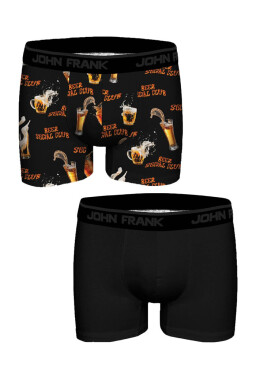 Pánske boxerky John Frank JF2BFUN107 2 PACK XL MIX