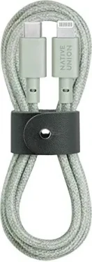 Native Union Belt Cable USB-C - Lightning 1.2m zelená (BELT-CL-GRN-2-NP)