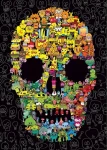 HEYE Puzzle Pens are my Friends: Doodle Skull