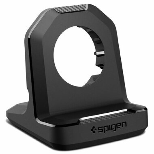 Spigen Rugged Armor Stand stojan pre Apple Watch čierna (AMP05764)