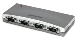 StarTech USB adaptér na 4X sériový Port strieborná / RS-232 / FTDI chipset / Plast (ICUSB2324)