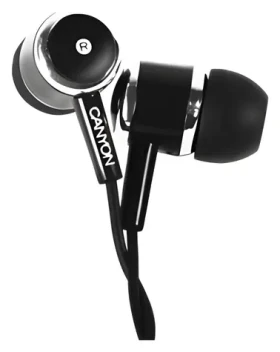 Canyon Stereo slúchadlá s mikrofónom čierna / Slúchadlá s mikrofónom (CNE-CEPM01B)