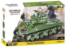Cobi 2570 Americký stredný tank Sherman M4A3