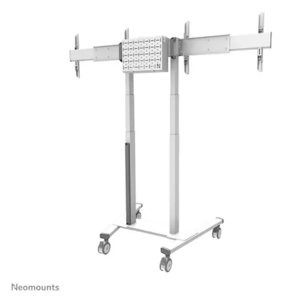 Neomounts MOVE ADM-875WH2 biela / Adaptér pre 2 displeje / 42-65" / VESA 100x100-800x400 / nosnosť 40kg/displej (ADM-875WH2)