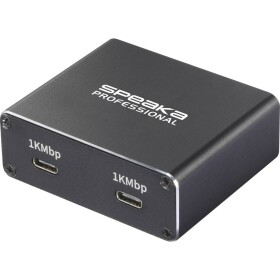 SpeaKa Professional SP-GNS-240 splitter 2 porty 1 GBit/s USB napájanie; SP-13677768