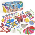 CLIXO Family - magnetická stavebnica 150 kusov