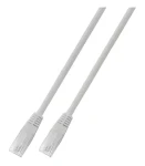 EFB U/UTP CAT6 30m biela / Patch kábel / PVC / CCA / 250 MHz (K8100WS.30)