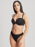 Vystužená podprsenka Cleo Faith Moulded Strapless noir 10660 80DD