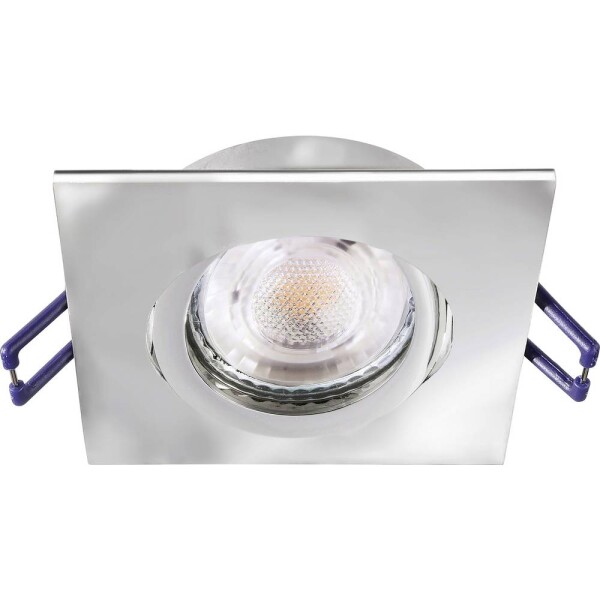 Deko Light Samsola, eckig, glänzend, Silber 110047 stropná lampa strieborná (lesklá); 110047